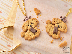 Q-potカフェ トイプードル NOBUPOO キーホルダー チョコ欠損 Q-potカフェ トイプードル NOBUPOO キーホルダー チョコ欠損 Q