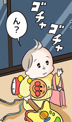 寝かしつけとアヒルのおもちゃ