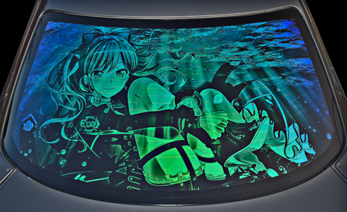 痛車 バンドリ！ Roselia 今井リサ マークII