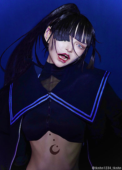 高嶺ヒナ Ado うっせぇわ コスプレ