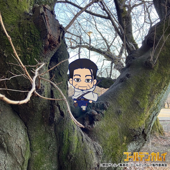 北海道はゴールデンカムイを応援しています。ARスタンプラリー3