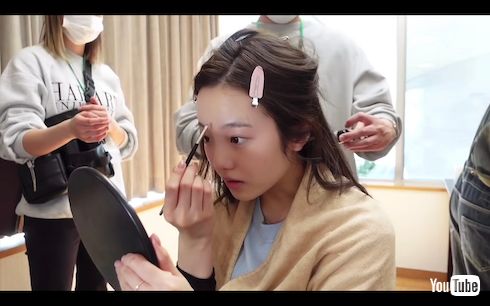 本田真凜 メイク 動画