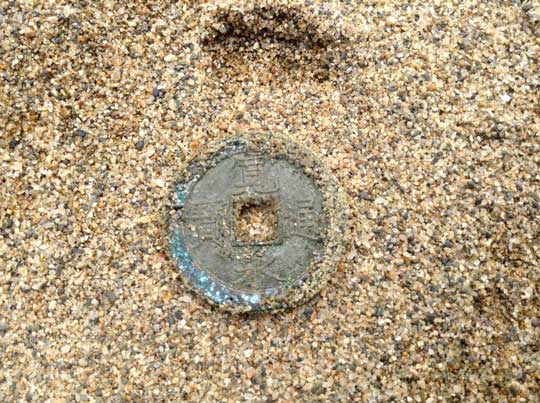 鳥取砂丘 ファンタグレープ 昔 デザイン 空き缶 出土 貴重