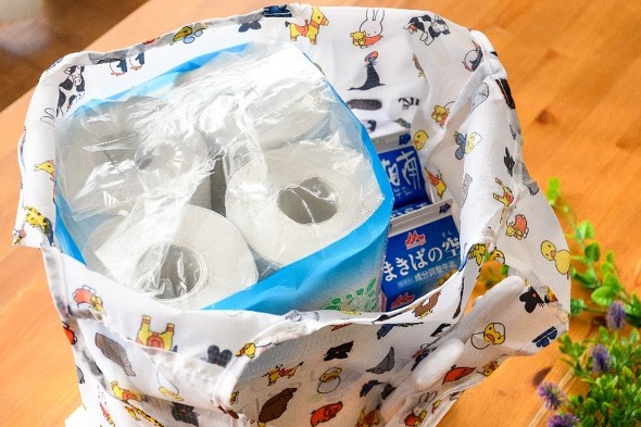 ミッフィーエコバッグ レビュー