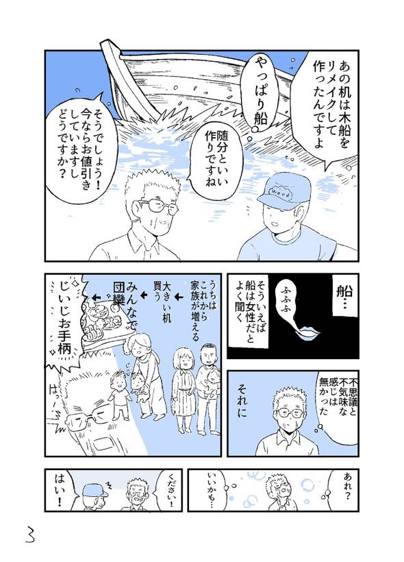 机に購入主として選んでもらったのかもしれない話 漫画