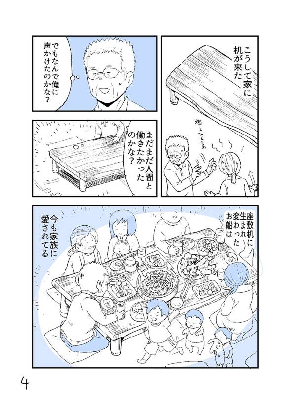 机に購入主として選んでもらったのかもしれない話 漫画