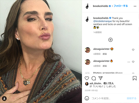 ブルック・シールズ 今の姿 骨折 大腿骨 年齢 プリティ・ベビー 子役 青い珊瑚礁 ブルーラグーン