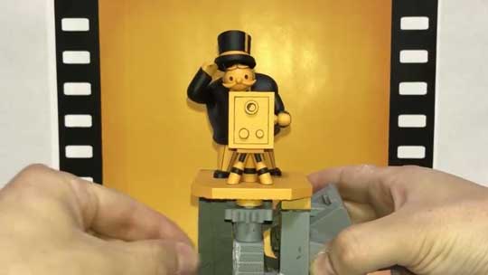 金曜ロードSHOW! オープニング 再現 映写機 おじさん からくり人形