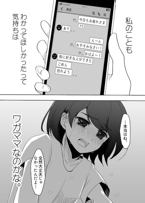 辛い時も「大丈夫だよ」と君には言ってしまう話。