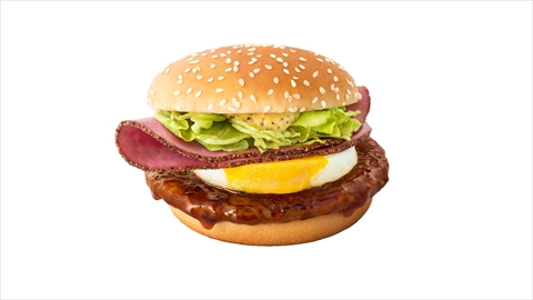 はみ出るパストラミビーフてりたま