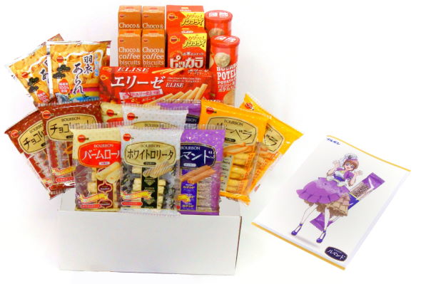 ブルボン ホワイトロリータ 擬人化 ルマンド チョコリエール バームロール ルーベラ