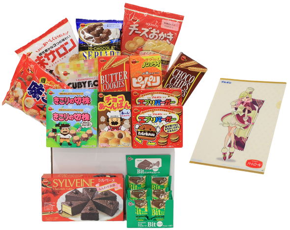 ブルボン ホワイトロリータ 擬人化 ルマンド チョコリエール バームロール ルーベラ