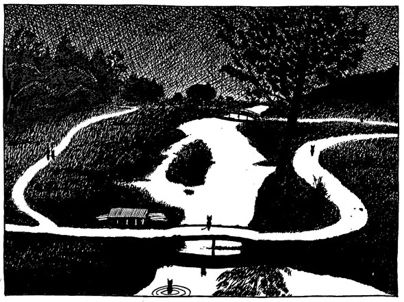 「夜のプレイボーイ」コマ2