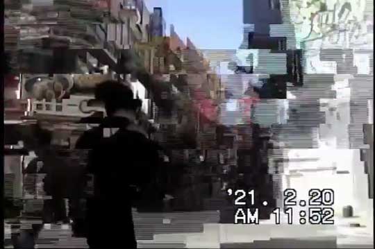 2021年の新宿 2004年のデジタルビデオカメラ 今を撮る 映像 エモい レトロ