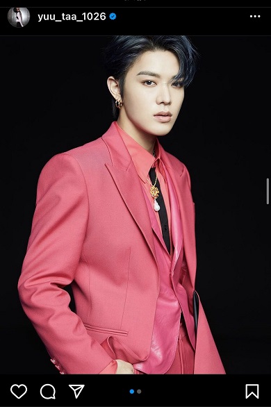 YUTA ユウタ 中本 悠太 NCT127 インスタ Instagram 1位