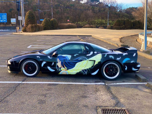 痛車 ラブライブ！サンシャイン!! 松浦果南 NSX