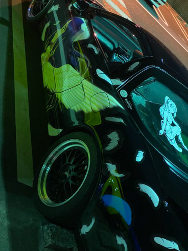 痛車 ラブライブ！サンシャイン!! 松浦果南 NSX