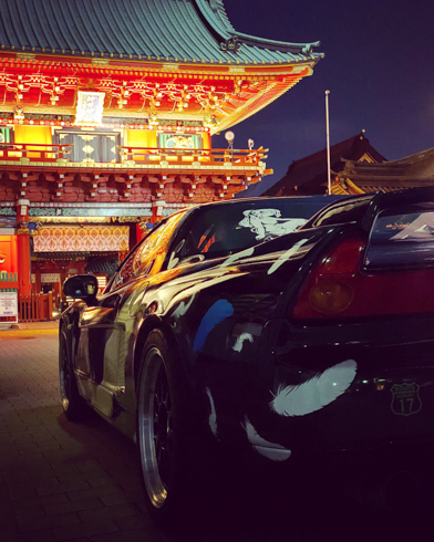 痛車 ラブライブ！サンシャイン!! 松浦果南 NSX