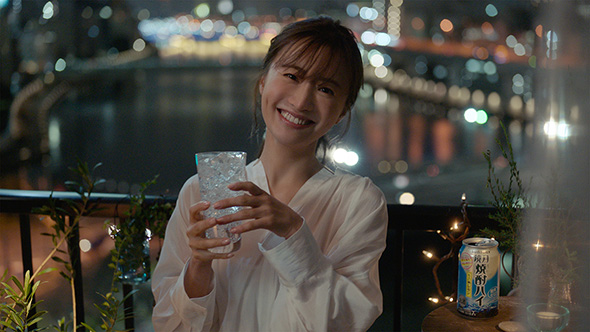 松本まりか はじめてのチュウ 鏡月 CM