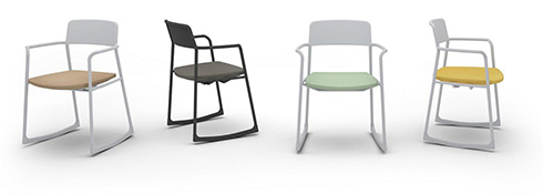 ゆらゆらリラックスや前傾姿勢での作業ができる在宅ワークチェアー　コクヨが「cuna」を発売