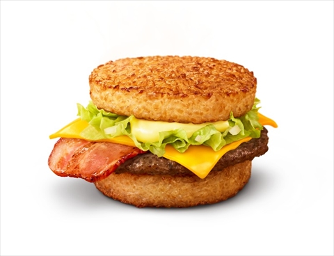 ごはんベーコンレタス