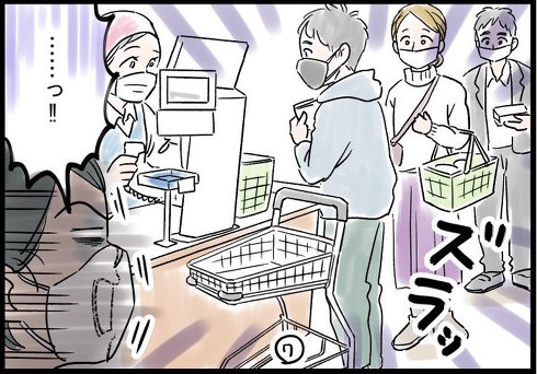 子どもを連れた買い物は大変
