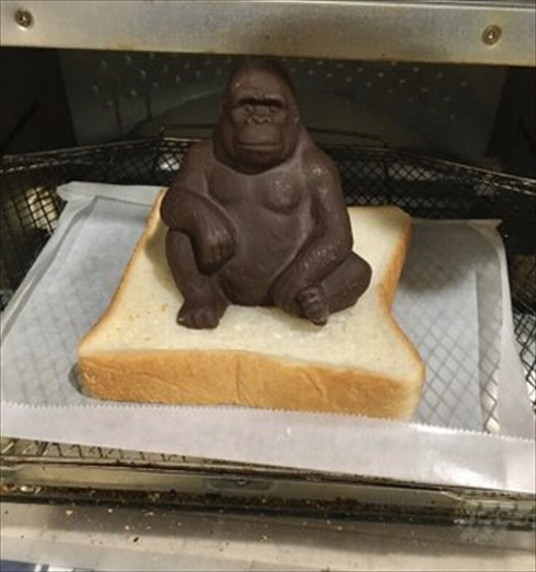 ゴリラ チョコレート
