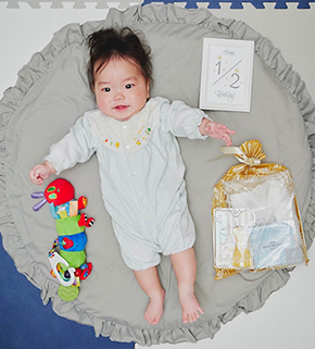 ニッチェ江上敬子 出産 結婚 長男 息子 とっちゃん 顔出し ブログ 写真 画像