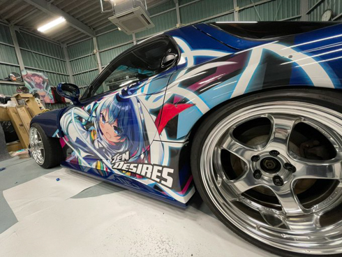 痛車 東方Project 物部布都 RX-7