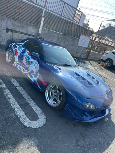 痛車 東方Project 物部布都 RX-7