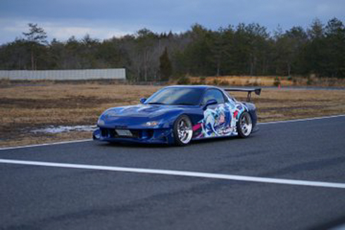 痛車 東方Project 物部布都 RX-7