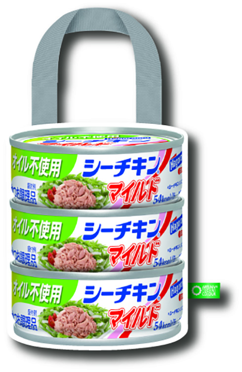 シーチキン缶をまるごと再現！　缶詰デザインのエコバッグがカプセルトイに登場