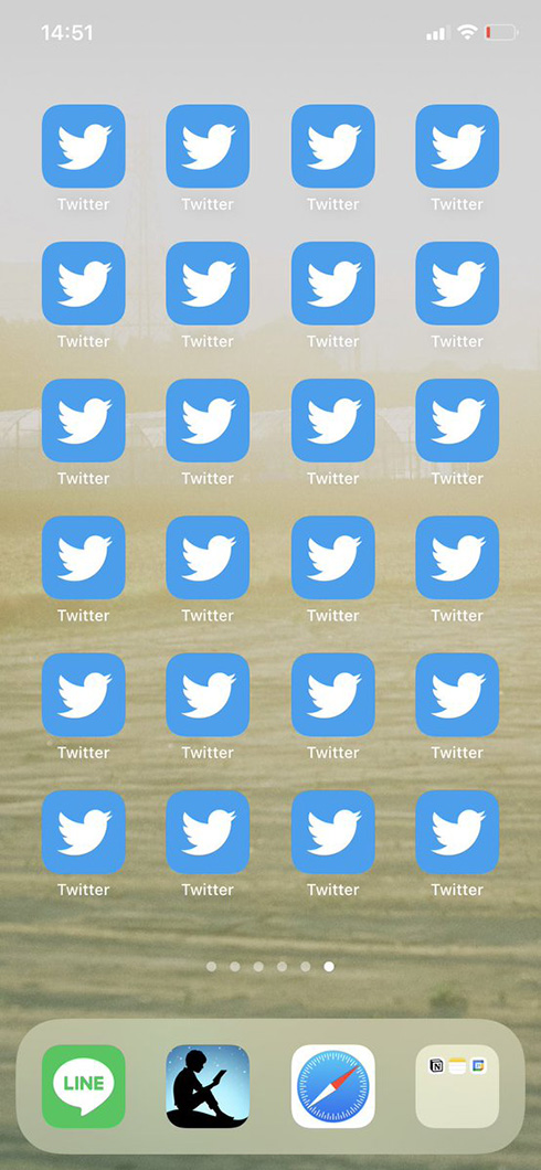 どれが本物だ……？！　Twitter依存脱却を目指したフェイクアイコンだらけの画面に惑わされる