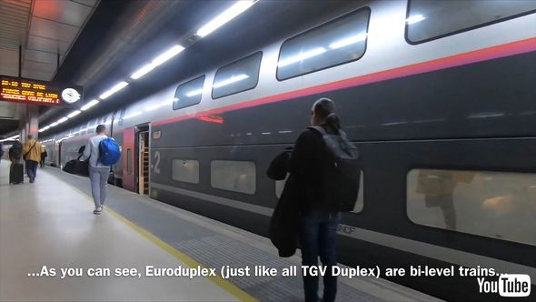 鉄道 海外 YouTube フランス スペイン TGV