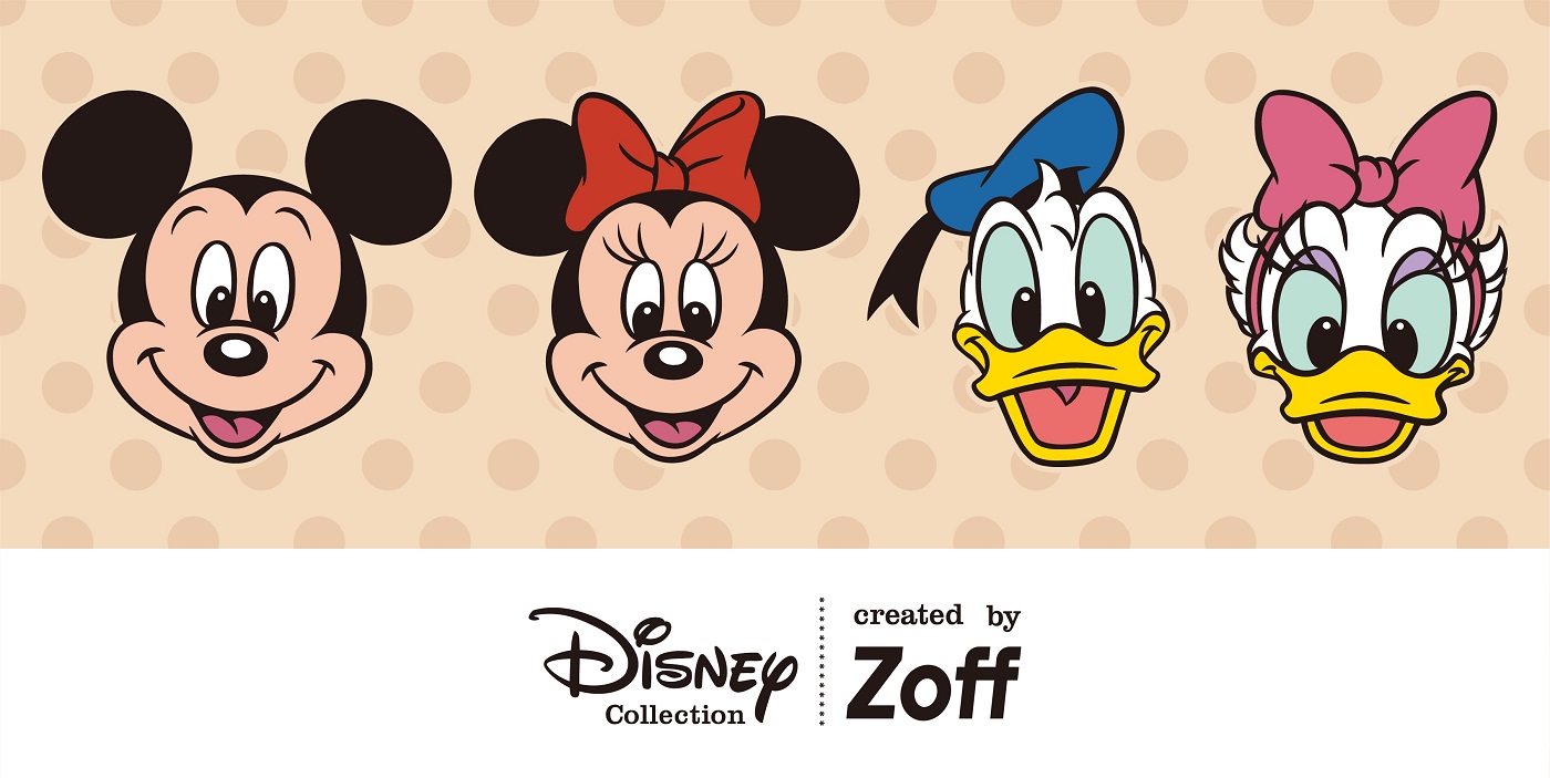 週末限定ンセール Zoff×ディズニーのコラボに新デザインが登場 ミッキー＆フレンズ トップス