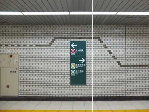 地下鉄 駅 通路 タイル 物語性 音楽的 打ち込み ノート 演奏