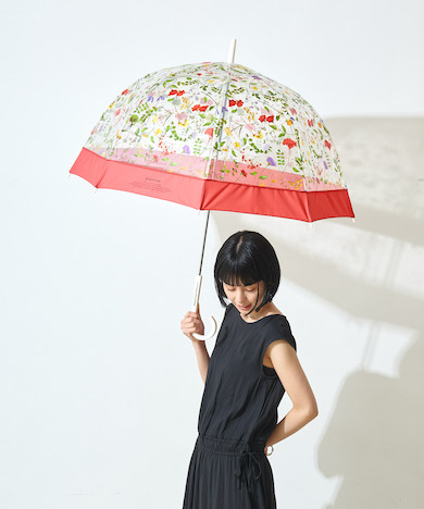 フラワーアンブレラプラスティック