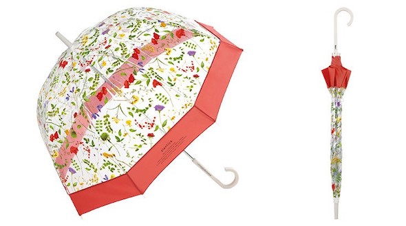 フラワーアンブレラプラスティック