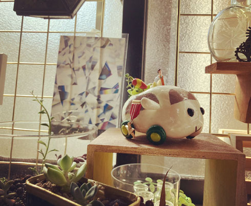 モルカー植木鉢