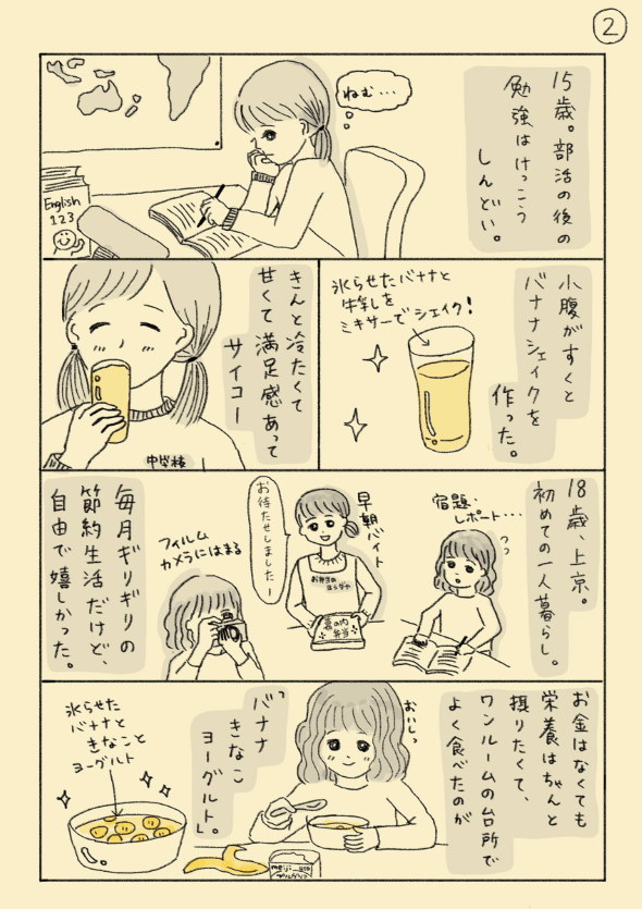 twitter バナナ 漫画 人生