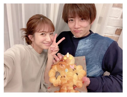 杉浦太陽 辻希美 バレンタイン 恒例 花束