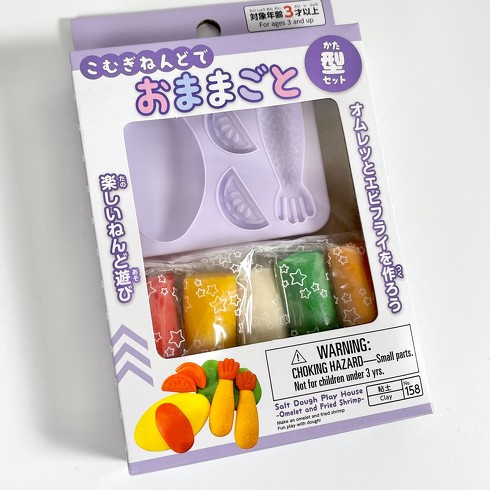 100均の粘土キットで遊んでみました