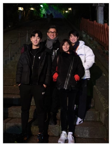 三浦りさ子 三浦獠太 次男 三浦カズ 息子 卒業式