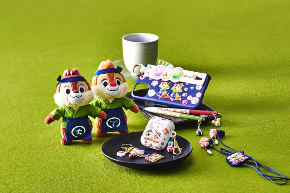 ディズニーストアでチップとデールが和菓子屋さんに変身！ スクリーン