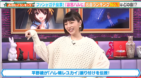 涼宮ハルヒ 平野綾 後藤邑子 お願いランキング SOS団 続編