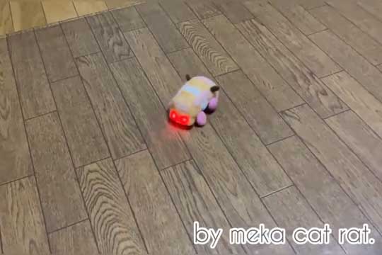 リモコン 走る 手作り モルカー ポテト 足音 鳴き声 再現 自作