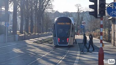 鉄道 Youtube 路面電車 ルクセンブルク ヨーロッパ