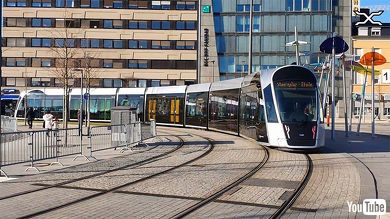 鉄道 Youtube 路面電車 ルクセンブルク ヨーロッパ