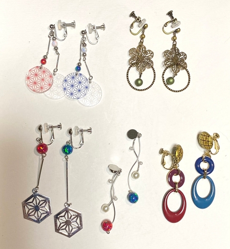 補聴器 イヤリング デコレーション