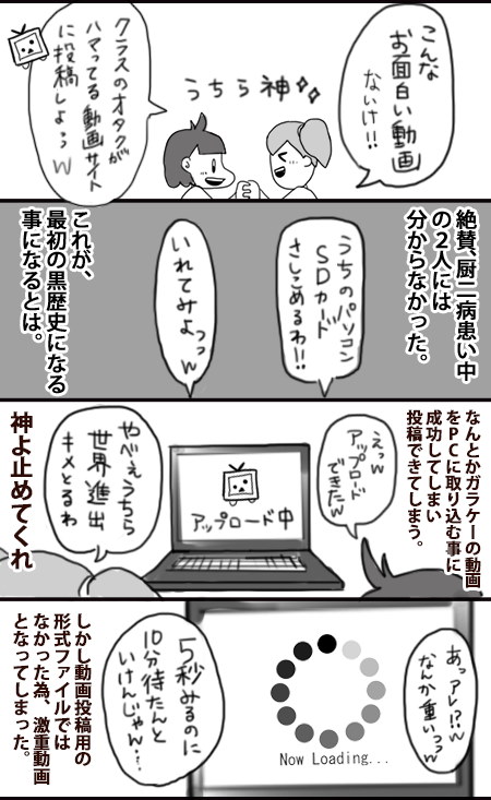 黒歴史 中二病 twitter 漫画 インターネット